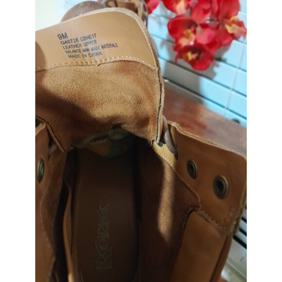 leather brown Kork-Ease lace up ankle boots women's size 9M - Picture 5 of 10